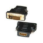 Adapter DVI-D (24+1) - HDMI, M/F, Roline  